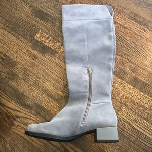 Camper Kobo Gray Suede Zipper Casual Boots 41 Euro